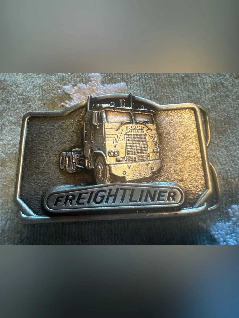 Vintage Tonkin Freightliner 1978 Belt Buckle Great Condition!